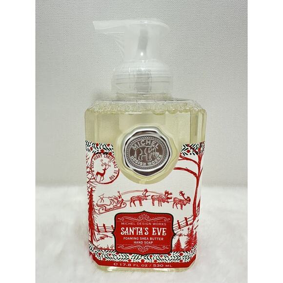 Michel Design Works SANTA’S EVE Foaming Shea Butter Hand Soap 17.8 floz New - Picture 1 of 4